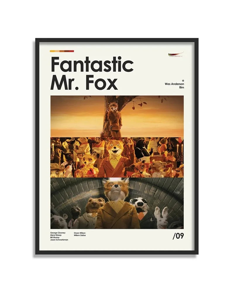 Fantastic Mr. Fox Poster (Alternate Edition)